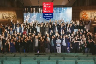 H Imperial Brands Hellas αναγνωρίζεται ως Great Place to Work για 2η συνεχή χρονιά